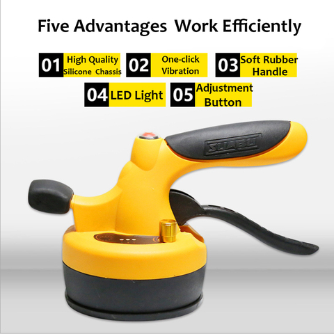 Professional Wireless Tile Leveling Machine Tile Floor Portable Power Tool Lithium Battery Wall Tile Vibration Leveling Tools ► Photo 1/6