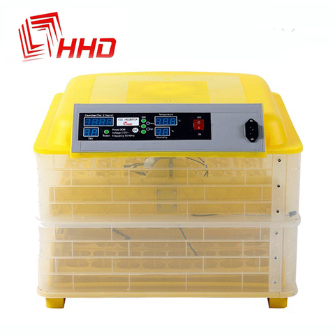 HHD Newest Incubator 112 Egg Farm Brooder High Capacity full automatic Turner Digital Temperature Control for Chicken Bird Quail ► Photo 1/6