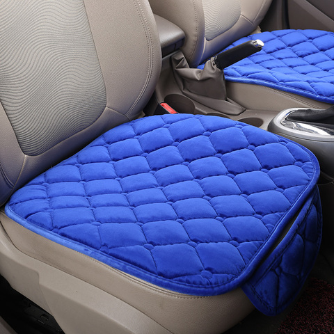 Car Seat Cover Cushion Winter Car Luxurious Warm Car Seat Covers Warm Plush  Universal Car Seat Cover Car Plush Seat Cover Protector Front Seat Rear Seat  Cushion Pad Universal Car Accessories For