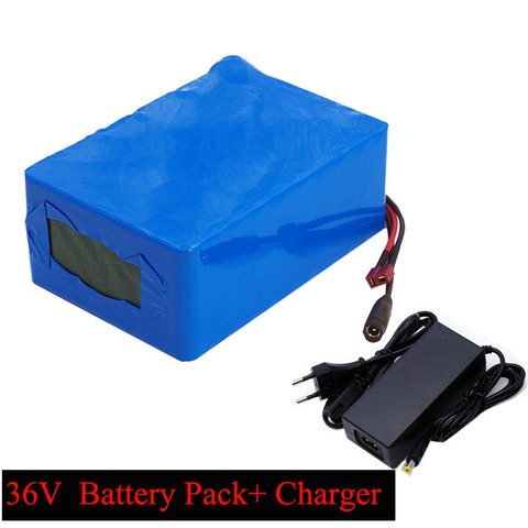 36V Lithium battery 36v 13ah 16ah 20AH Electric Bike battery 36 V 20ah 1000W Scooter Battery with 30A BMS + 42V 2A charger ► Photo 1/6