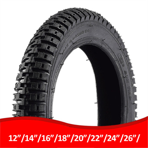 New MTB Bike Bicycle Tires 26/24/22/20/18/16/14X1.75/1.95/2.4 inches Cycling Bicycle Tire Anti Puncture Pneu Bike Tyres ► Photo 1/6