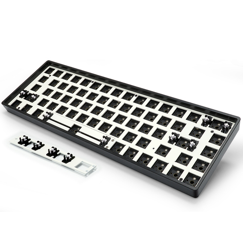 GK68 GK68x GK68xs RGB Hot Swap Programmable Bluetooth Wired Case PCB Plate Cherry MX Keyboard DIY kit Replacable Space ► Photo 1/6