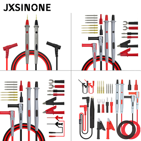 JXSINONE  P1503 Multimeter Probe  replaceable needles test leads kits probes for digital multimeter cable feeler for multimeter ► Photo 1/6
