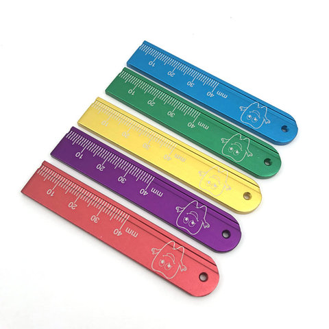 5Pcs Dental Endo Rulers Span Measure Scale Endodontic Finger Rulers Dental lab Dentist Tools ► Photo 1/6