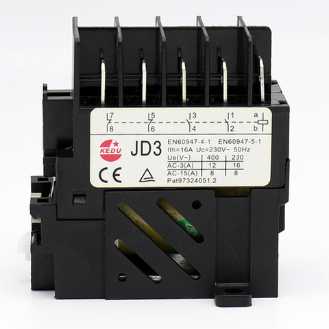 KEDU JD3 16A 230V 10Pins Switch Relay for Electric Power Tools Overload Protection Relays ► Photo 1/6