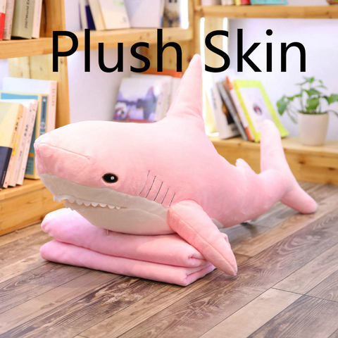 100cm VIP Link Plush Pink Shark Skin Toys Stuffed Russia Shark Pillow CushionSoft  Animal Toys Children Kids Birthday Gift ► Photo 1/6