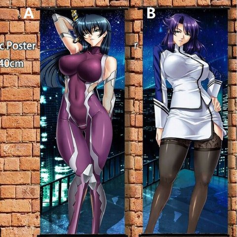 Anime Poster Taimanin Asagi Otaku Wall Scroll Painting Art Prints Home Room Decoration Long 105*40 ► Photo 1/4