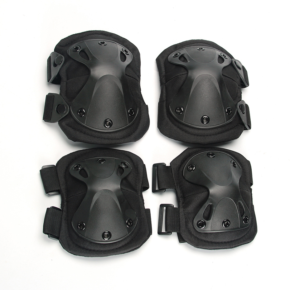 Outdoor Tactical Military Elbow Knee Pads Skate Combat Protect Guard Gear Tool 