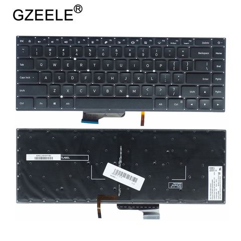 English / Russian New Backlit Keyboard for Xiaomi Mi notebook Pro 15.6 inch air laptop 9Z.NEJBV.101 NSK-Y31BV 171501 mx250 RU US ► Photo 1/3