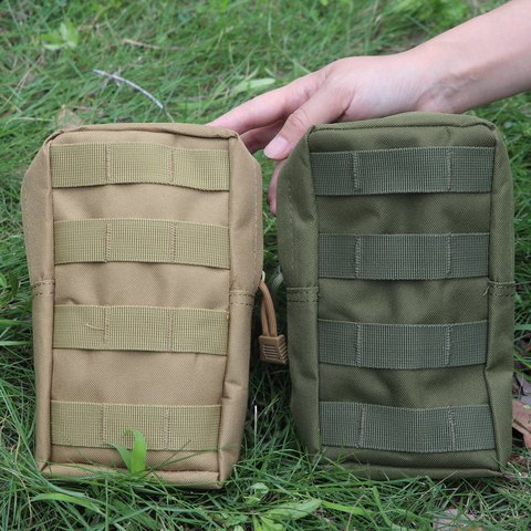 Men Tactical Molle Pouch Nylon Belt Waist Pack Bag Combat Military Vest EDC Gadget Hunting Pouch Camping Bags Outdoor Equipment ► Photo 1/6