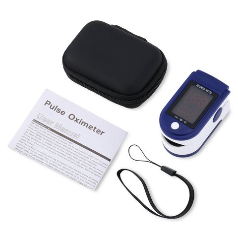 Led Digital Screen Fingertip Oximeter Highlight Display Oximeter Blood Oxygen Sleeping Monitor Detector Health Tool With Bag ► Photo 1/6