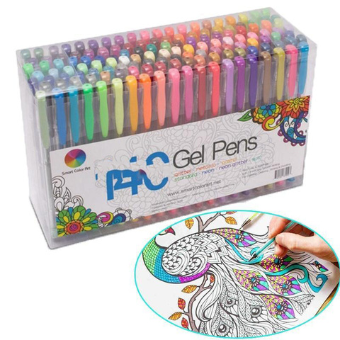 12pcs/lot Multi Color Rainbow Refill Highlighters Gel Pen Ball Point Pen Students Painting Graffiti Fluorescent Refill ► Photo 1/5