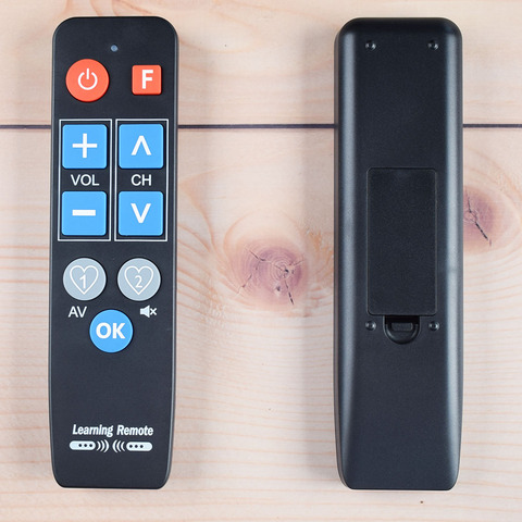 9 Buttons Learning Remote Control , Learn Universal Remoter Controller for TV DVD DVB STB VCR HIFI Receiver TV-BOX  Heater ► Photo 1/6