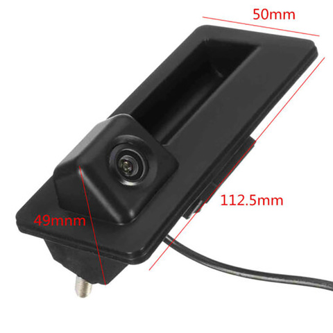 High Resolution Car Trunk Rear View parking camera back up reversing CAM for A3 A4 A5 A6 S5 Q3 Q5 Q7 ► Photo 1/5