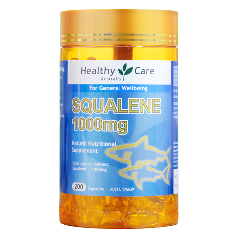 Free shipping Squalene 1000 mg 200 pcs ► Photo 1/2