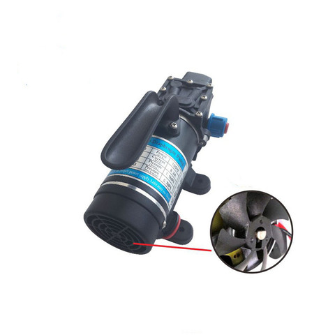 DC 12V24V 120W 130PSI 10L/Min Energy Saving High Water High Pressure Diaphragm Self Priming Pump  Pressure Switch Type Pump ► Photo 1/5