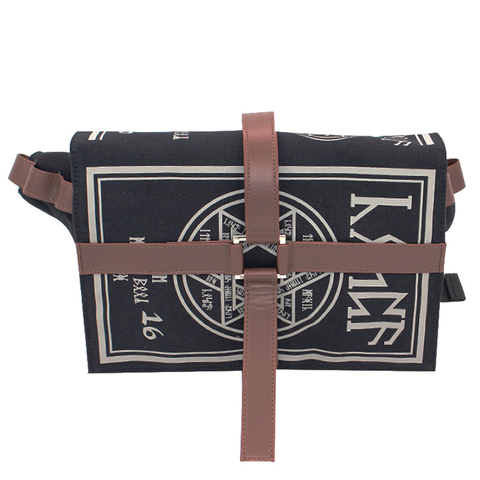 Gothic Magical Spell Book Messenger Crossbody Bag Gift Cosplay Adjustable for Students New ► Photo 1/6