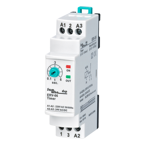 On Delay Time Relay Electronic Adjustable (0.1-6sec.) ► Photo 1/5