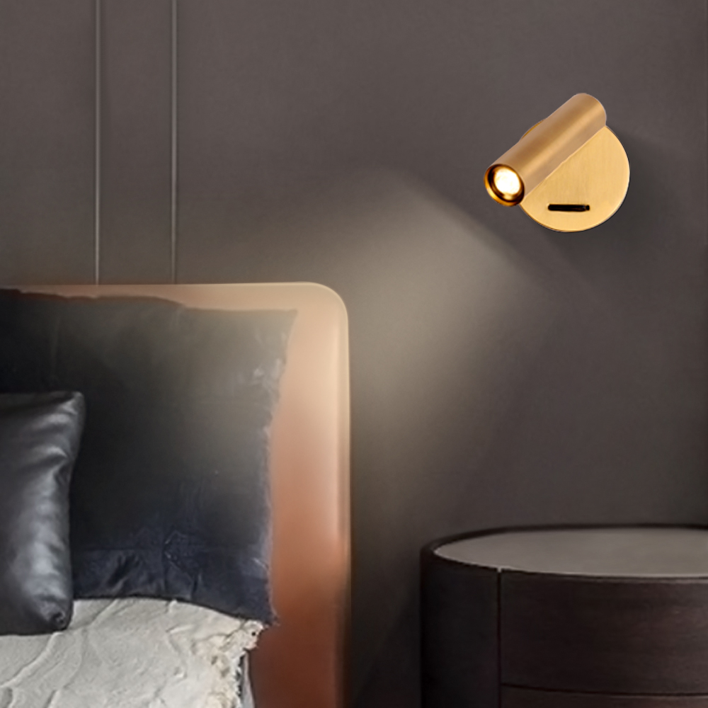History Review On Zerouno Wall, Wall Mounted Led Bedside Reading Lamp