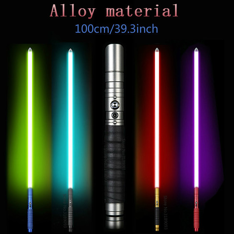 Lightsaber Jedi Sith Luke Light Saber Force FX Heavy Dueling Rechargeable Color Changing Sound FOC Lock up Metal Handle Sword ► Photo 1/6