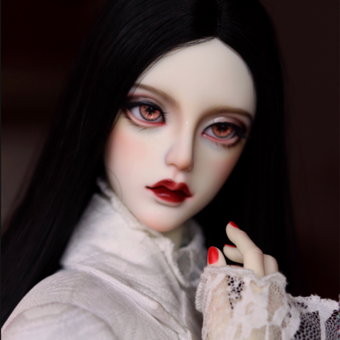 Wolf The Knight Naho Breccia S.Naho Nyan elf 1/3 bjd resin body model  baby girls boys dolls eyes ► Photo 1/3