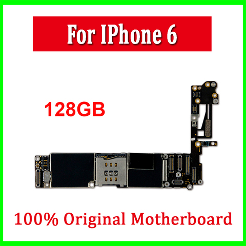 for iphone 6 Motherboard without Touch ID unlocked for iphone 6 Mainboard with IOS System,Logic Board for iphone6 ► Photo 1/6