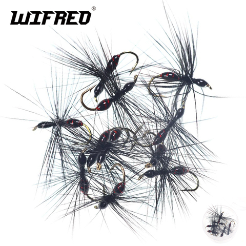 Wifreo 8pcs Insects Flies Fly Fishing Lures Epoxy Ant Fly Trout Fishing Flies Artificial Insects Lure ► Photo 1/6