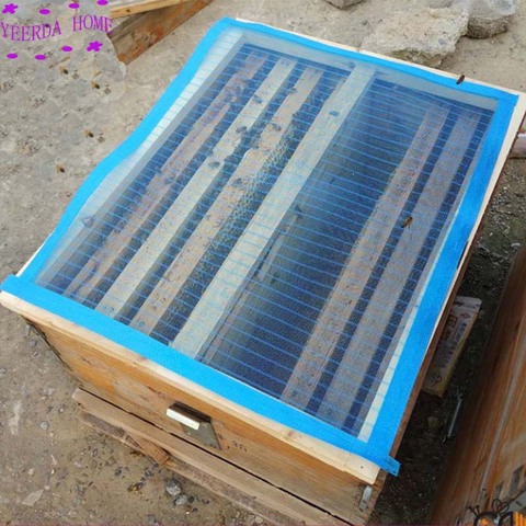 Beekeeping tools with folded edges and nails for beehive cover with nylon plastic net sand cover and net yarn ► Photo 1/5