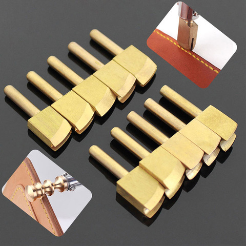 Brass Leather Hot Process Edge Electric Iron Copper Edge Sealing Line Edge Press Side Iron Frame DIY Handmade Leathercraft Tool ► Photo 1/6