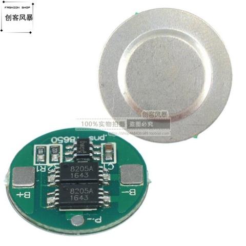 18650 lithium battery universal double MOS protection board / 4.2V 18650 round charge and discharge protection board /6A current ► Photo 1/5