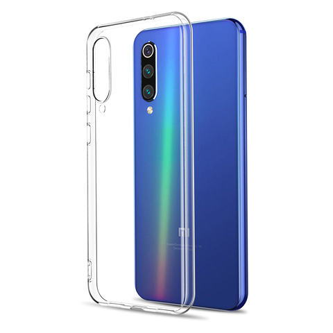 Luxury Clear Case For Xiaomi Mi A1 A2 A3 8 9 Lite Se 10 Pro Transparent Silicone Soft Case For Mi Note 10 Lite 6 6x 5x Fundas ► Photo 1/6