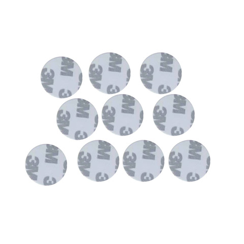 (10PCS/LOT) TK4100(EM4100)New Dellon RFID 125khz 3M Stickers Coins 25mm Smart Tags Read-only Access Control Cards ► Photo 1/6