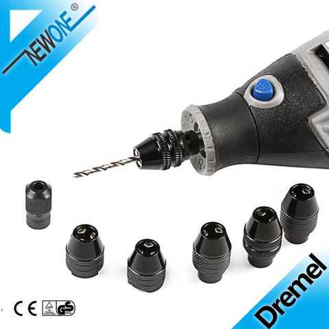 M8/M7 Mini drill Chuck accessory for Dremel rotary tool and mini grinder drill chuck 0.5-3.2MM Faster Bit Swaps dremel accessoy ► Photo 1/6