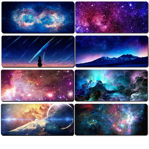 Space Night Art Custom Mouse Pad Mat Gaming Keyboard Mousepad XL Game Customized Personalized Mouse Pad for Office Computer Desk ► Photo 1/5