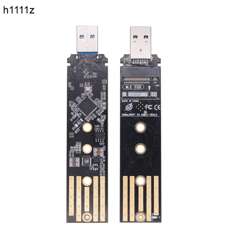 RTL9210B Dual Protocol SSD Enclosure USB C M.2 NVME PCIe NGFF USB3.1 GEN2 10Gbps M2 SSD Case Adapter for 2230/2242/2260/2280 SSD ► Photo 1/6