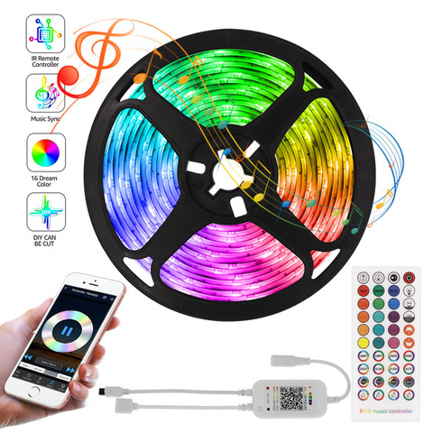 20 Meter LED Strip Lights Multiple Color Neon Light Smart APP Control Light Lighting Band Luminous Led Lights Bedroom Decoration ► Photo 1/6