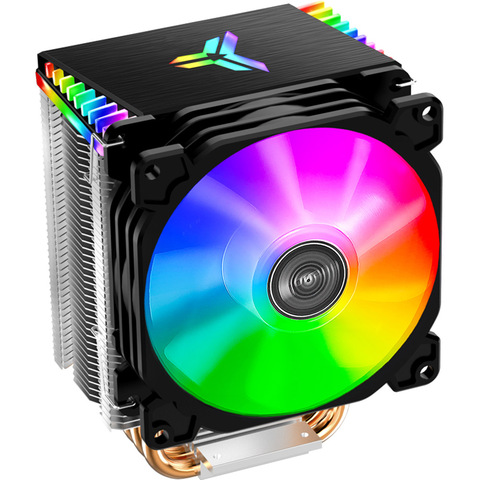 Jonsbo CR-1400 PWM 4Pin 12V Computer PC Case Fan 5V 3Pin ARGB 4 Heat-pipes Tower CPU Cooler Radiator Cooling Fans For Intel AMD ► Photo 1/6
