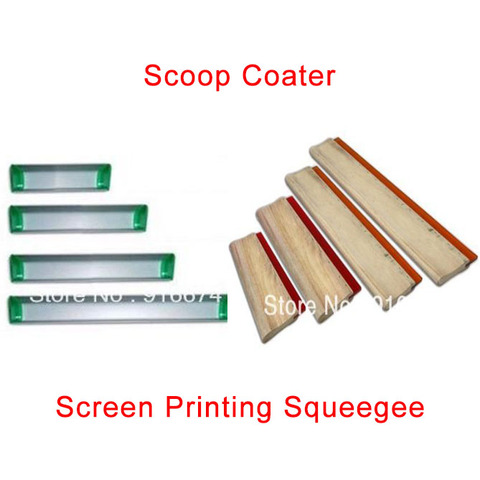 Cheap 1pc Silk Screen Printing Squeegee Ink Scraper Screen Printing Aluminum Emulsion Scoop Coater Tools ► Photo 1/4