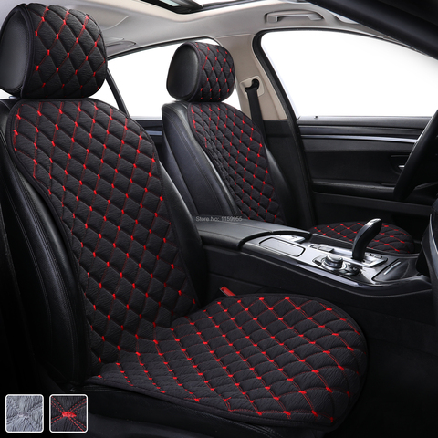 Car covered seat Protect car seat cushion Universal Car seat covers Fit Most Automotive interior Car front seat pad ► Photo 1/6