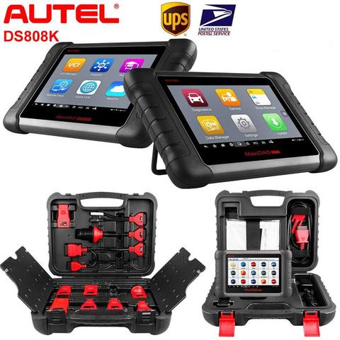 Autel DS808K OBD2 Analysis System Auto Diagnostic Tool Reader ABS SRS EPB BMS ► Photo 1/6