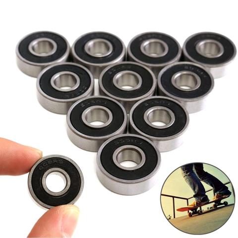 10PCS/Set 608RS/608-2RS/693ZZ Bearing ABEC-5 Skateboard Scooter 608 2RS Ball Bearing Miniature 693ZZ Roller Ball Bearings Kit ► Photo 1/6