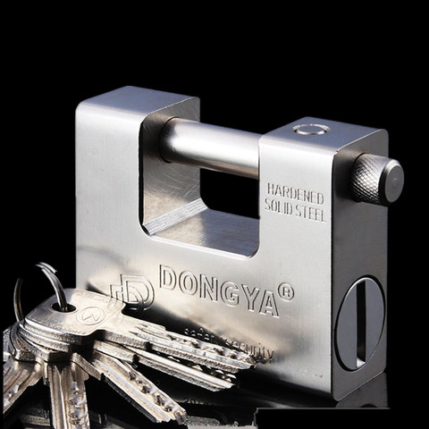 Padlock Home Door Garage Store Lock Increase Beam Lock Combination Lock Sliding Door Locks ► Photo 1/6