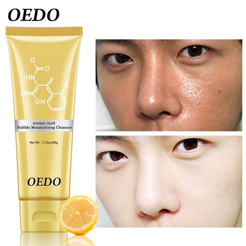 OEDO Amino Acid Bubble Moisturizing Facial Pore Cleanser Face Washing Product Face Anti-aging Anti-wrinkle Cleansing Care 60g ► Photo 1/6