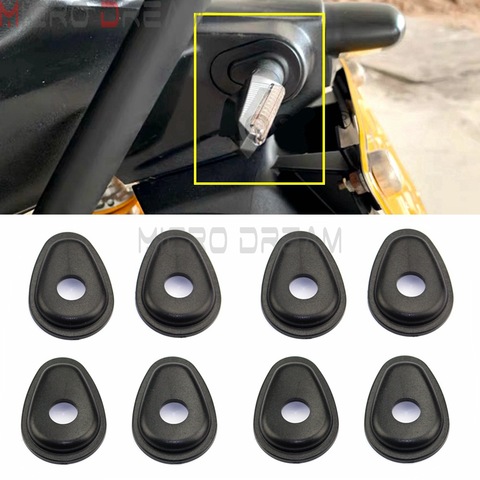 For YAMAHA MT-01 MT-25 MT-03 MT-10 MT-07 MT-09 Tracer XSR 900/700 Turn Signal Indicator Adapter Spacers FZ1/FZ6/FZ8 2006-2015 ► Photo 1/6