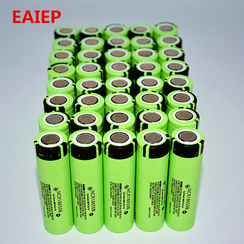 2PCS 100% New Original NCR18650B 3.7 v 3400mah 18650 Lithium Rechargeable Battery For Flashlight batteries ► Photo 1/6