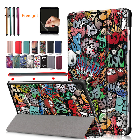 For Samsung Galaxy Tab S6 Lite 10.4 2022 P610 SM-P610 P615 Case ultra slim Magnet cover Tablet shell Protective Case+ Pen+Film ► Photo 1/6