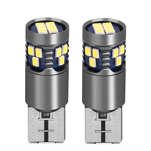2PCS T10 W5W New Super Bright LED Car Dome Reading Lamps WY5W 2825 Auto Turn Side Bulb Canbus Error Free Wedge Clearance Lights ► Photo 1/6