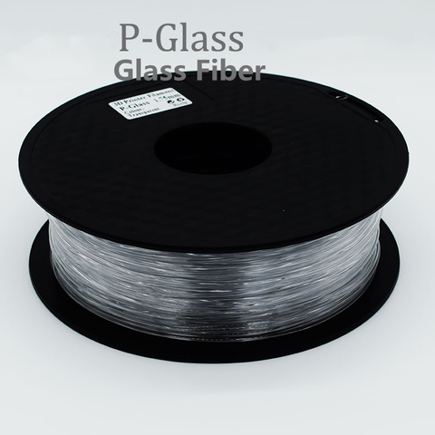 Glass FiberP-Glass 3D Printer Filament 1.75mm1kg  High Transparency light  PC & PETG Composite better than ABS PLA Best Sellers ► Photo 1/6