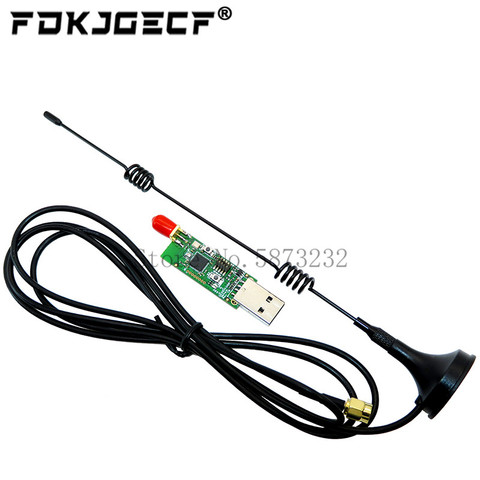 Wireless Zigbee CC2531 2540 Sniffer Bare Board Packet Protocol Analyzer USB Interface Dongle Capture Packet Module 8DBI Antenna ► Photo 1/6