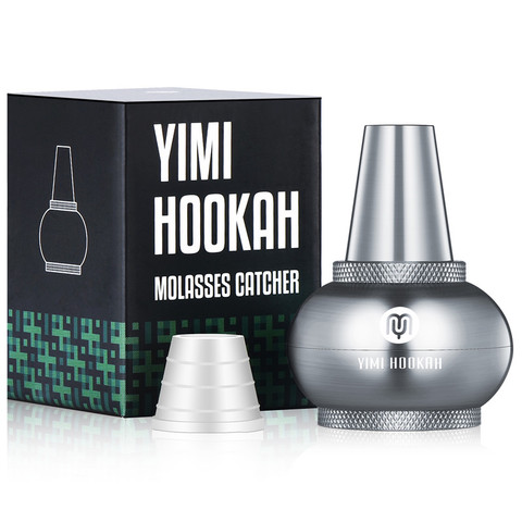 Yimi Hookah Aluminum Shisha Molasses Catcher Large Chamber Smooth Air Flow Universal Fit Dia 5.5cm Height 7.4cm ► Photo 1/6